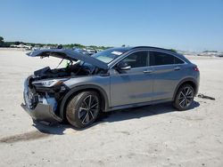 Salvage Cars with No Bids Yet For Sale at auction: 2024 Infiniti QX55 Sensory