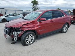 Salvage cars for sale at Tulsa, OK auction: 2018 Chevrolet Equinox LT