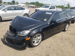 Salvage cars for sale at Hillsborough, NJ auction: 2012 Mercedes-Benz C 300 4matic