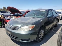 Salvage cars for sale at Martinez, CA auction: 2002 Toyota Camry LE