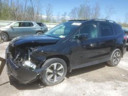 Salvage cars for sale at Leroy, NY auction: 2018 Subaru Forester 2.5I Premium
