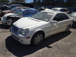 Salvage vehicles for parts for sale at auction: 2006 Mercedes-Benz C 350