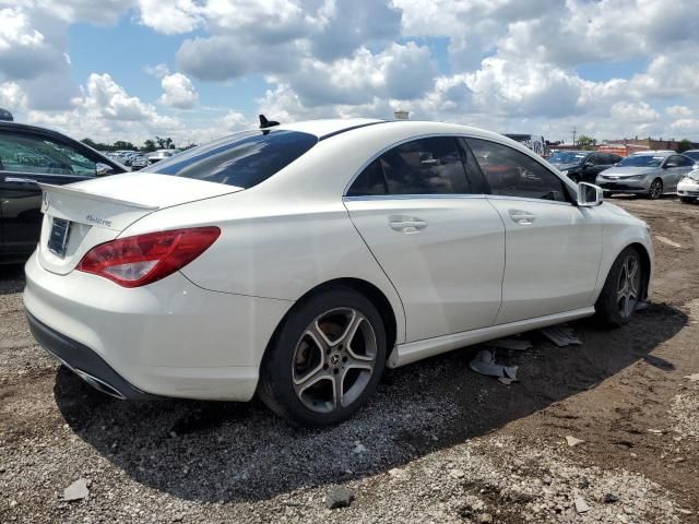 2018 Mercedes-Benz CLA 250 4matic