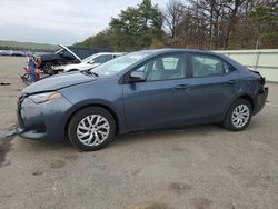 Salvage cars for sale from Copart Brookhaven, NY: 2017 Toyota Corolla L
