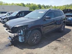Salvage cars for sale from Copart Exeter, RI: 2015 Jeep Cherokee Latitude
