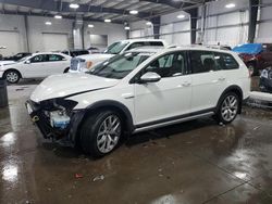 Volkswagen salvage cars for sale: 2019 Volkswagen Golf Alltrack S
