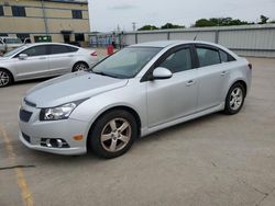 Salvage cars for sale at Wilmer, TX auction: 2012 Chevrolet Cruze LT