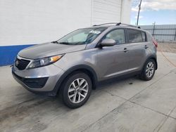 Salvage cars for sale at Farr West, UT auction: 2015 KIA Sportage LX