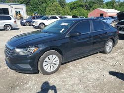 Salvage cars for sale at Mendon, MA auction: 2019 Volkswagen Jetta S