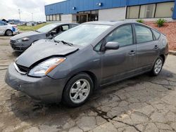 Salvage cars for sale from Copart Woodhaven, MI: 2007 Toyota Prius