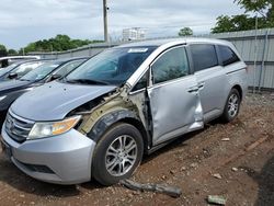 Salvage cars for sale from Copart Hillsborough, NJ: 2012 Honda Odyssey EX