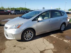Salvage cars for sale from Copart Woodhaven, MI: 2013 Toyota Prius V