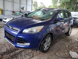 Salvage cars for sale from Copart Midway, FL: 2015 Ford Escape Titanium