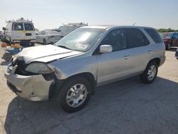 Salvage cars for sale at Indianapolis, IN auction: 2002 Acura MDX