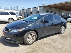 Salvage cars for sale from Copart Los Angeles, CA: 2015 Honda Civic LX