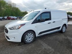 Salvage trucks for sale at East Granby, CT auction: 2019 Ford Transit Connect XLT
