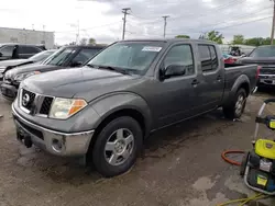 Salvage cars for sale at Chicago Heights, IL auction: 2008 Nissan Frontier Crew Cab LE