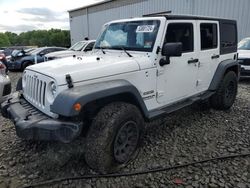 Salvage cars for sale from Copart Windsor, NJ: 2016 Jeep Wrangler Unlimited Sport