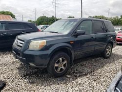Salvage cars for sale from Copart Columbus, OH: 2006 Honda Pilot EX