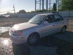 Salvage cars for sale at auction: 2004 Hyundai Accent GL