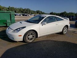 Salvage cars for sale at Apopka, FL auction: 2001 Toyota Celica GT