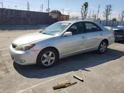 Salvage cars for sale from Copart Wilmington, CA: 2003 Toyota Camry LE