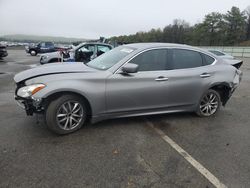 Salvage cars for sale from Copart Brookhaven, NY: 2012 Infiniti M37 X