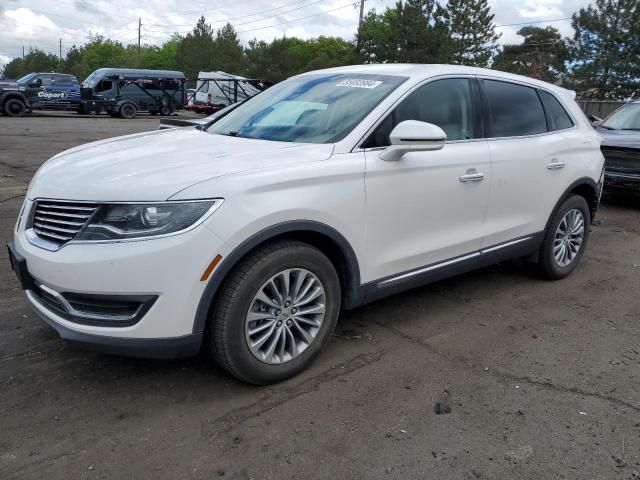 2018 Lincoln MKX Select