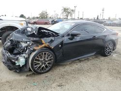 Salvage cars for sale from Copart Los Angeles, CA: 2016 Lexus RC 350