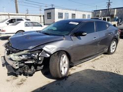 Salvage cars for sale from Copart Los Angeles, CA: 2016 Nissan Maxima 3.5S