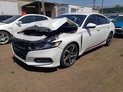 Honda Accord Sport salvage cars for sale: 2020 Honda Accord Sport