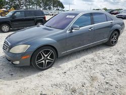 Salvage cars for sale at Loganville, GA auction: 2007 Mercedes-Benz S 550