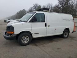Salvage trucks for sale at Brookhaven, NY auction: 2003 GMC Savana G3500