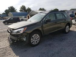 Subaru Outback 2.5i salvage cars for sale: 2017 Subaru Outback 2.5I