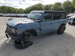 Salvage cars for sale from Copart North Billerica, MA: 2022 Ford Bronco Base