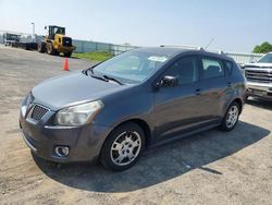 Pontiac salvage cars for sale: 2009 Pontiac Vibe