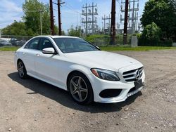 Mercedes-Benz C300 salvage cars for sale: 2018 Mercedes-Benz C300