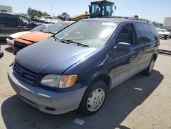 Salvage cars for sale from Copart Martinez, CA: 2002 Toyota Sienna CE