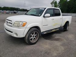 Salvage cars for sale from Copart Dunn, NC: 2006 Toyota Tundra Double Cab Limited