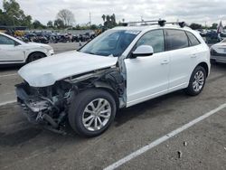 Salvage cars for sale at Van Nuys, CA auction: 2015 Audi Q5 Premium