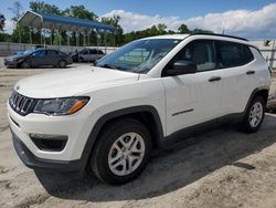 Salvage cars for sale at Spartanburg, SC auction: 2017 Jeep Compass Sport