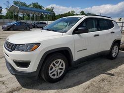 Jeep Compass salvage cars for sale: 2017 Jeep Compass Sport