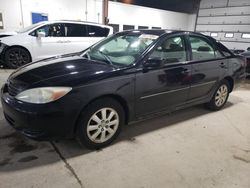 Salvage cars for sale at Blaine, MN auction: 2002 Toyota Camry LE