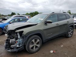 Jeep Cherokee Limited salvage cars for sale: 2019 Jeep Cherokee Limited