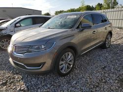 Lincoln salvage cars for sale: 2016 Lincoln MKX Reserve