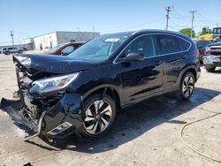 Salvage cars for sale from Copart Chicago Heights, IL: 2016 Honda CR-V Touring