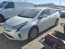 Salvage cars for sale from Copart North Las Vegas, NV: 2017 Toyota Prius