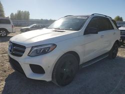 Mercedes-Benz salvage cars for sale: 2016 Mercedes-Benz GLE 400 4matic