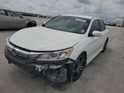 Salvage cars for sale at New Orleans, LA auction: 2017 Honda Accord Sport