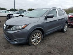 Salvage cars for sale from Copart East Granby, CT: 2017 Nissan Rogue Sport S